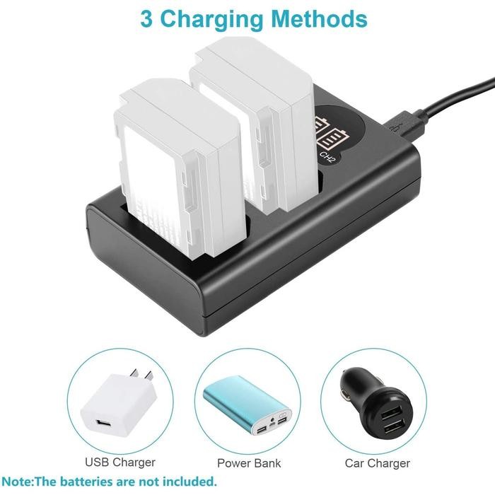 Avangarde Battery NP-FZ100 + Dual Charger / NP FZ100 for Sony - Triple Charger