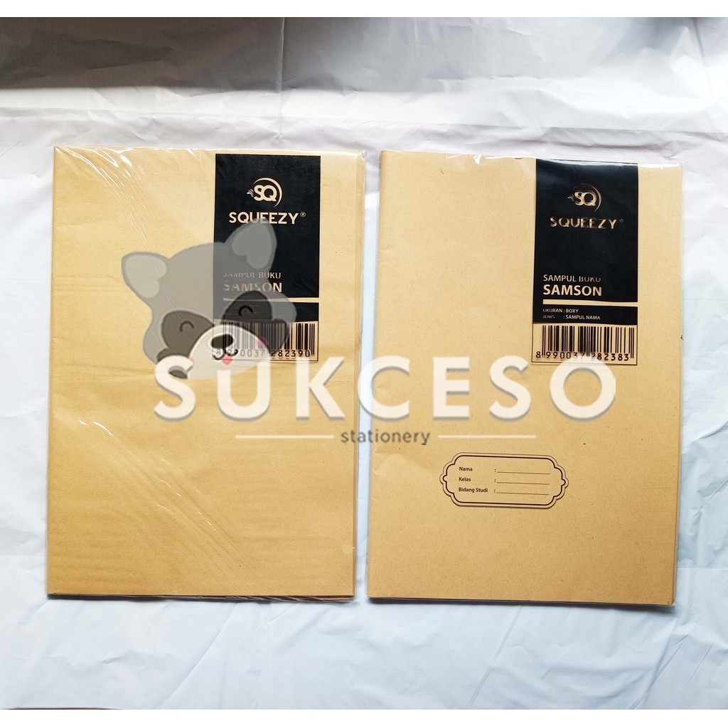 

SQUEEZY Sampul Coklat BOXY Pak Isi 20 Sampul Buku Samson Ukuran Big Boss B5