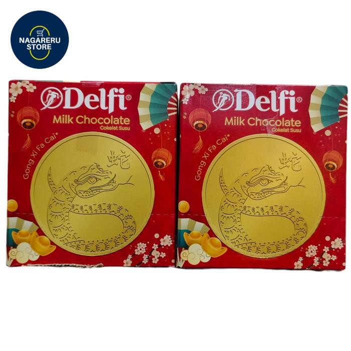 

Delfi cokelat coklat gold coin edisi Imlek 20 x 25 gr it's
