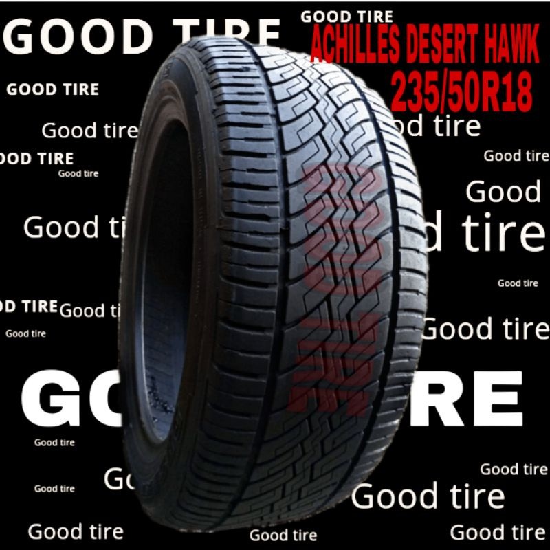 PROMO ACHILLES DISERT HAWK 235-50-18 R18 RING 18 COPOTAN SEKEN SECOND BEKAS VELG LEBAR INNOVA BAN JA