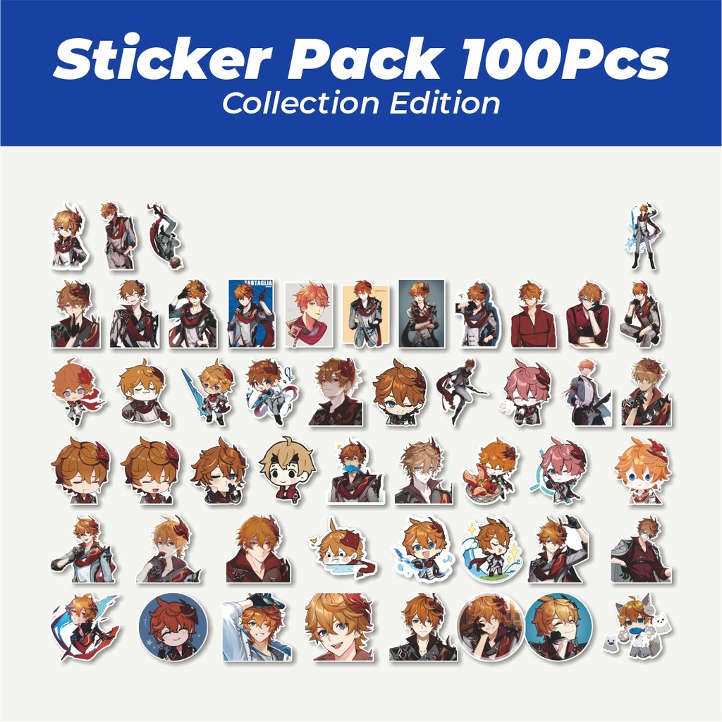 

Hot Stiker Anime Genshin Impact Tartaglia Lucu Anti Air Stikers Berperekat Waterproof Sticker Decal Buat Motor Helm Buku Journal Koper Casing HP Laptop Botol Minum