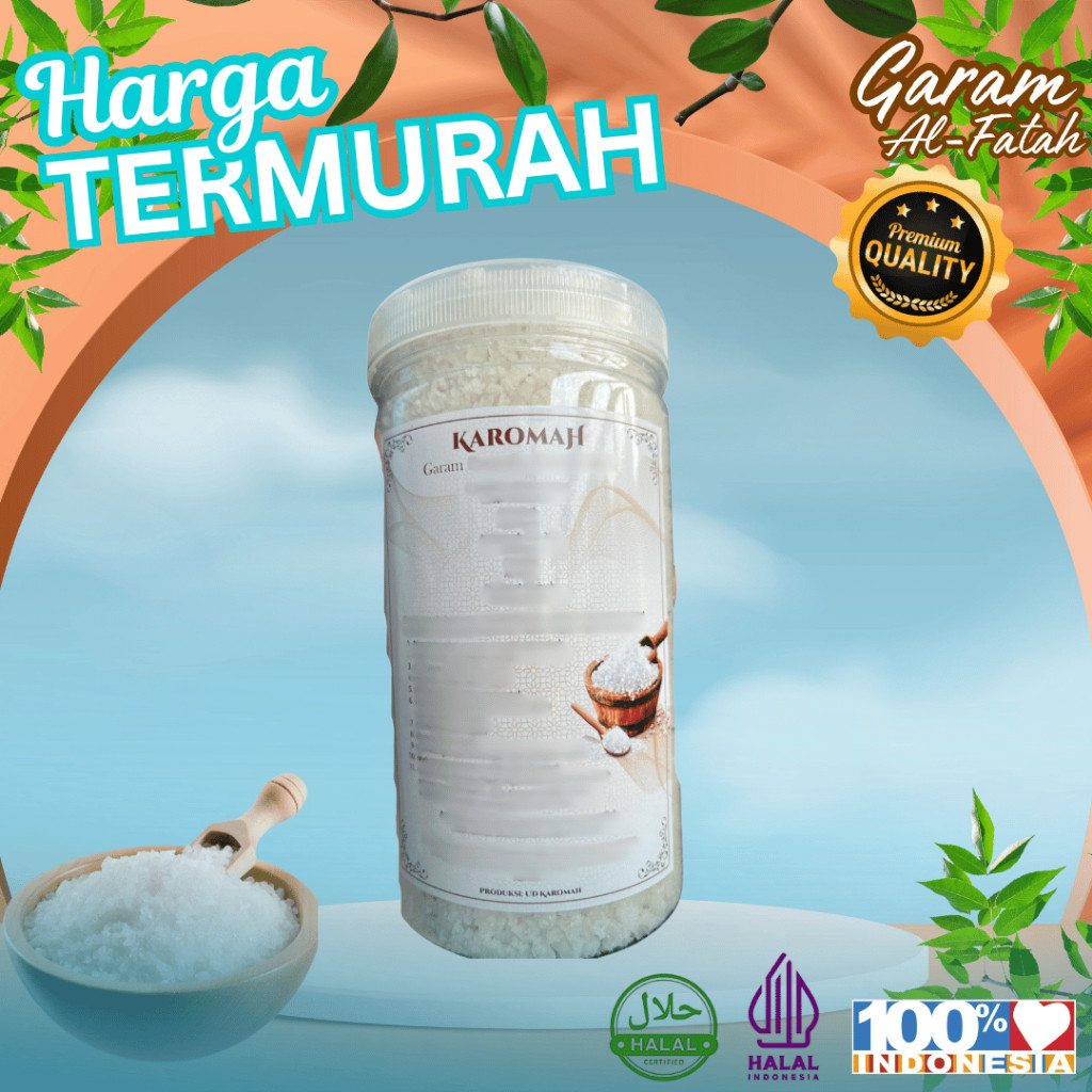 

PROMO!Garam Relaksasi Al-Qaromah 1Kg Al-Fatah Original 100% | Relaksasi KakiREADY