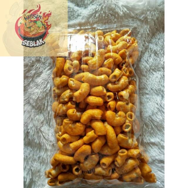 

Seblak krispi Makaroni mekar pedas -enak-makanan ringan-gurih-renyah-snack-camilan