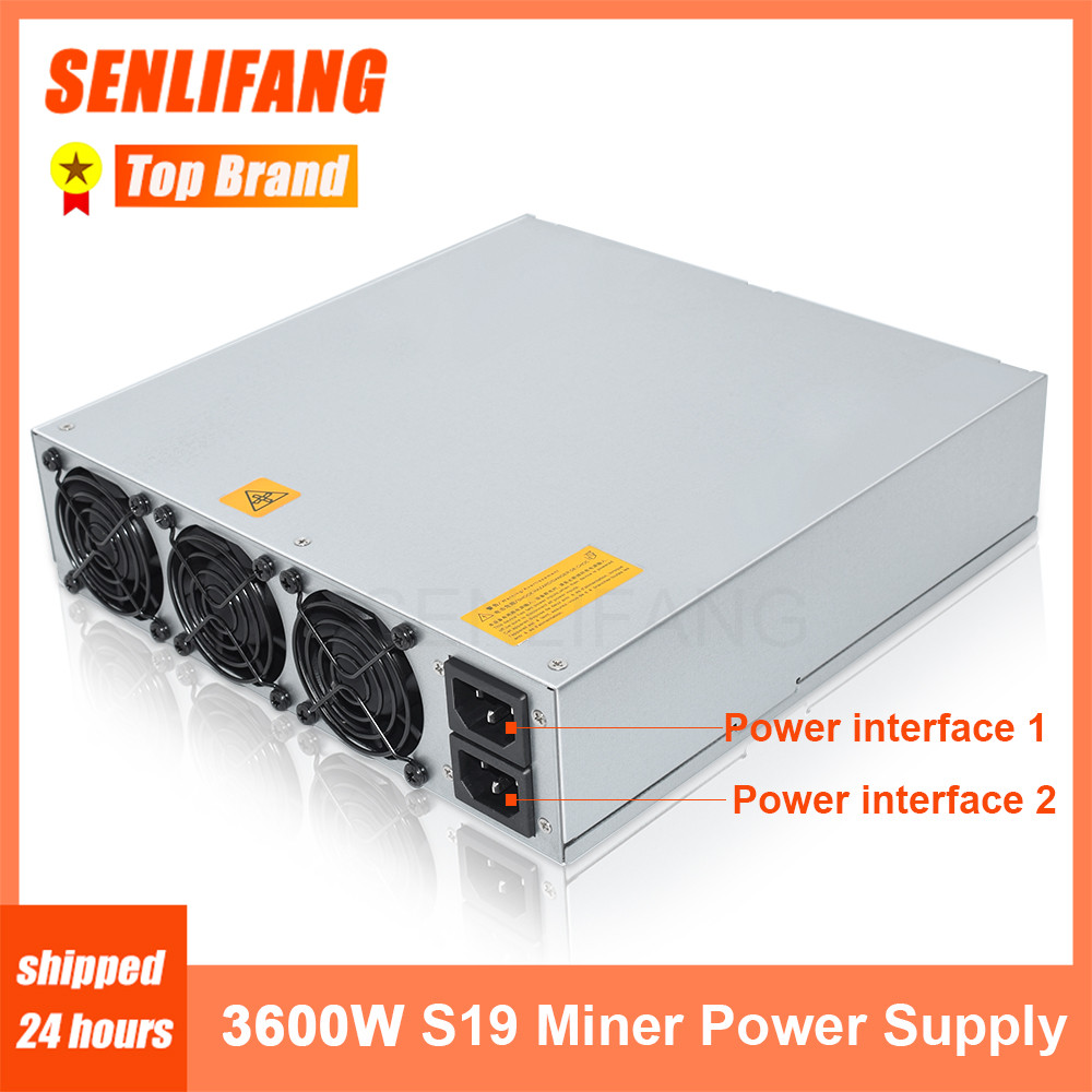 APW12 3600W PSU APW12 PC S19 Mining Power Supply APW3 APW7 APW9 APW12 PW12_12V-15V EMC PSU For miner