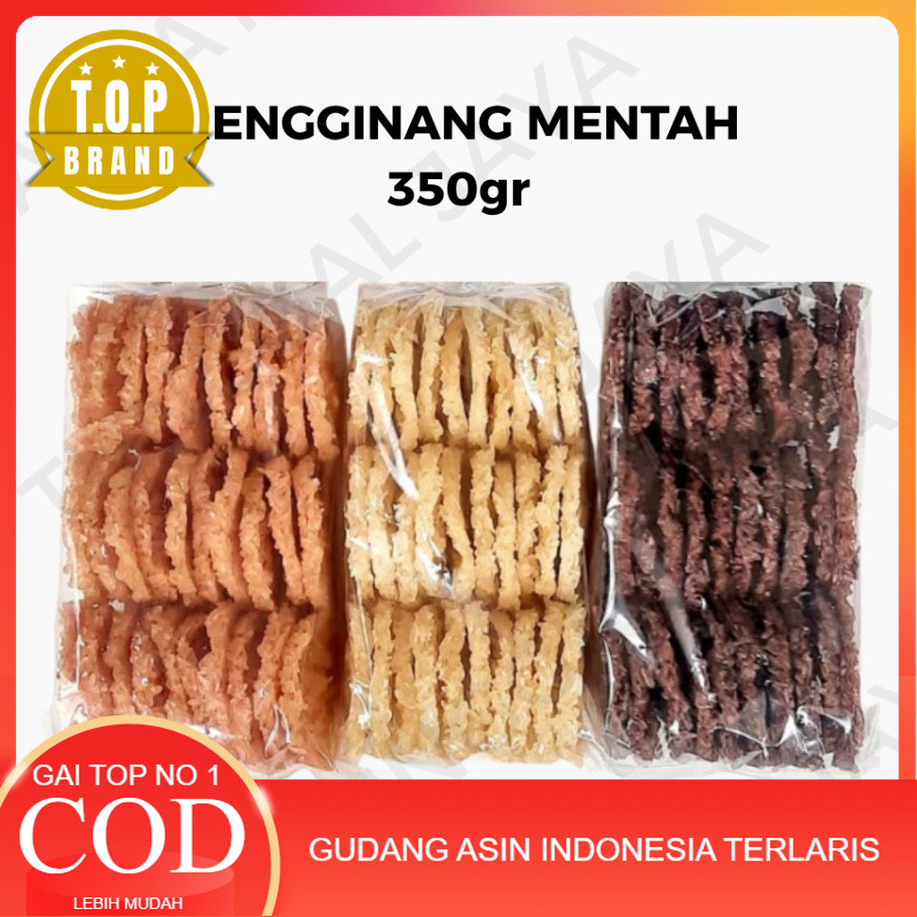 

rengginang MENTAH (10 pcs) Rasa Terasi Bawang Ketan Hitam / Rengginang
