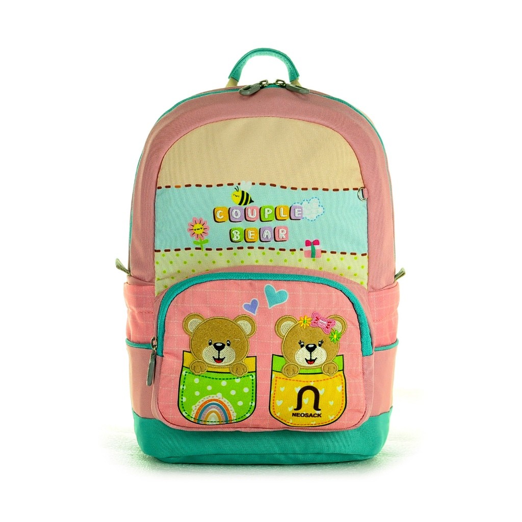 TEPAKYANG                 Neosack Tas Ransel Anak  – tas sekolah backpack anak COUPLE BEAR NA95113