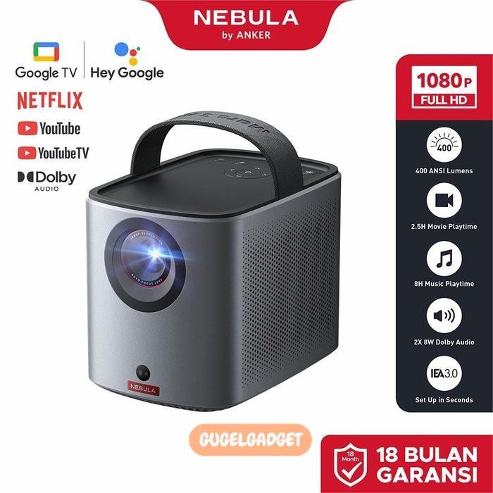 Anker Nebula Mars 3 Air 1080p Smart Mini Projector Portable Projector - D2325