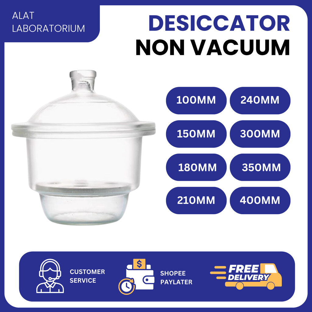 Desiccator non vacuum / Desikator non Vakum 240mm