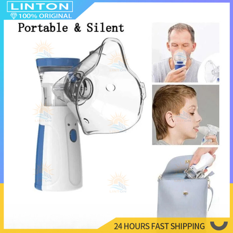 【COD】Nebulizer genggam portabel nebulizer anak-anak/inhaler asma uap/nebulizer asma/inhaler pernapas