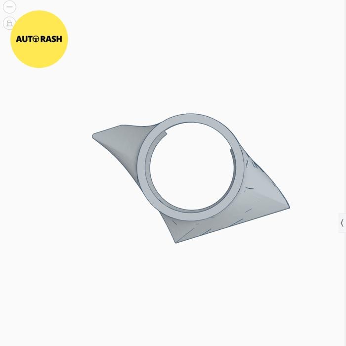 BMW E36 vent gauge 52mm tempat indikator gauge ventilasi ac