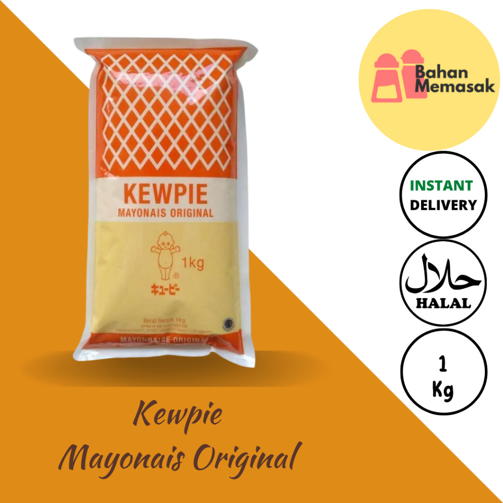 

Kewpie Mayonnaise Original Mayo Jepang 1 Kg BPOM Halal