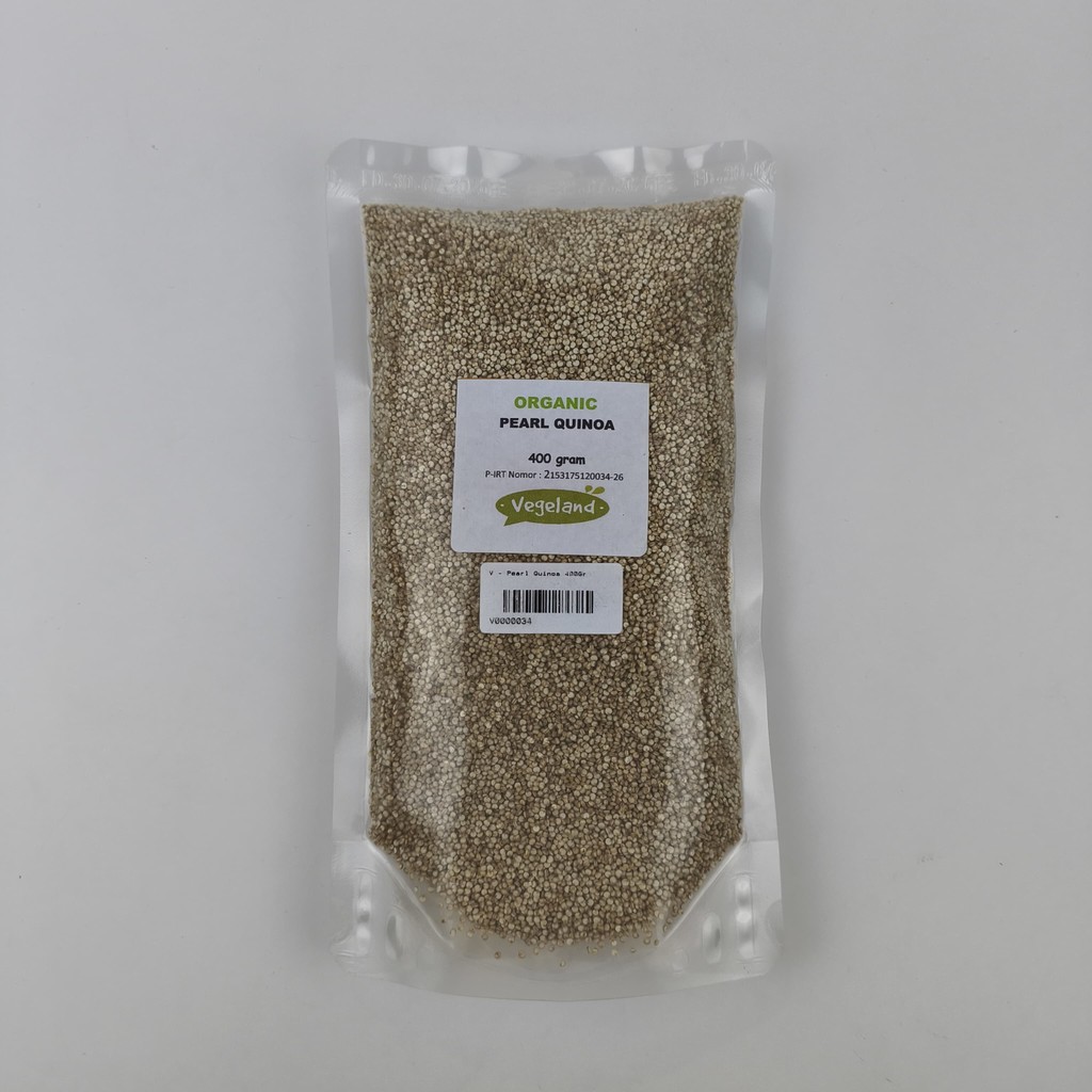 

Vegeland Organic Pearl Quinoa 400Gr