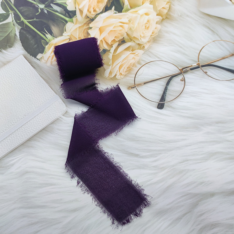 

Decorative Ribbons For Sewing Eternal Roses Lace Ribbon Cinta Chiffon Silk Ribbon Flowers Wedding Lace For Ties Handmade