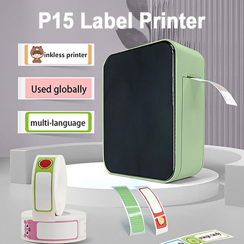 

Smart Label Maker Mini Pocket Thermal Label Printer Wireless Handheld Printer Various Label Sticker for home storage & office
