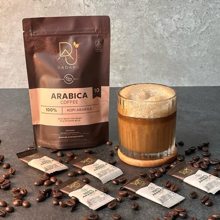 

TNKSYU" - KOPI BADARU Isi 10 sachet KOPI ARABIKA ESPRESSO INSTAN Coffee Bubuk