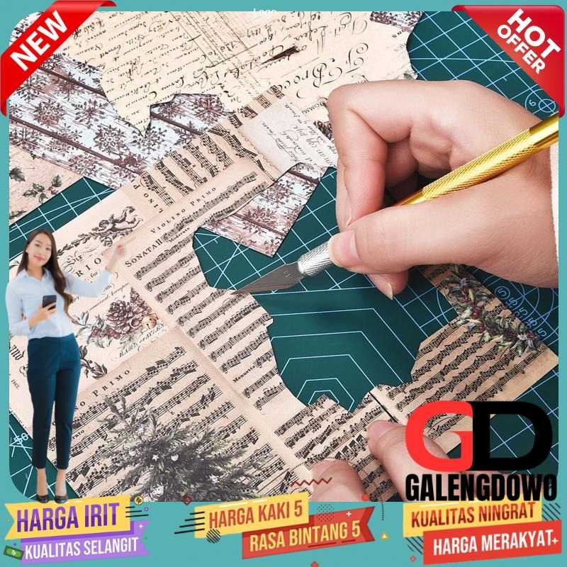

HUAN MEI Alas Potong Work Cutting Mat Pad Anti Slip A4 30x22cm - GKSA4