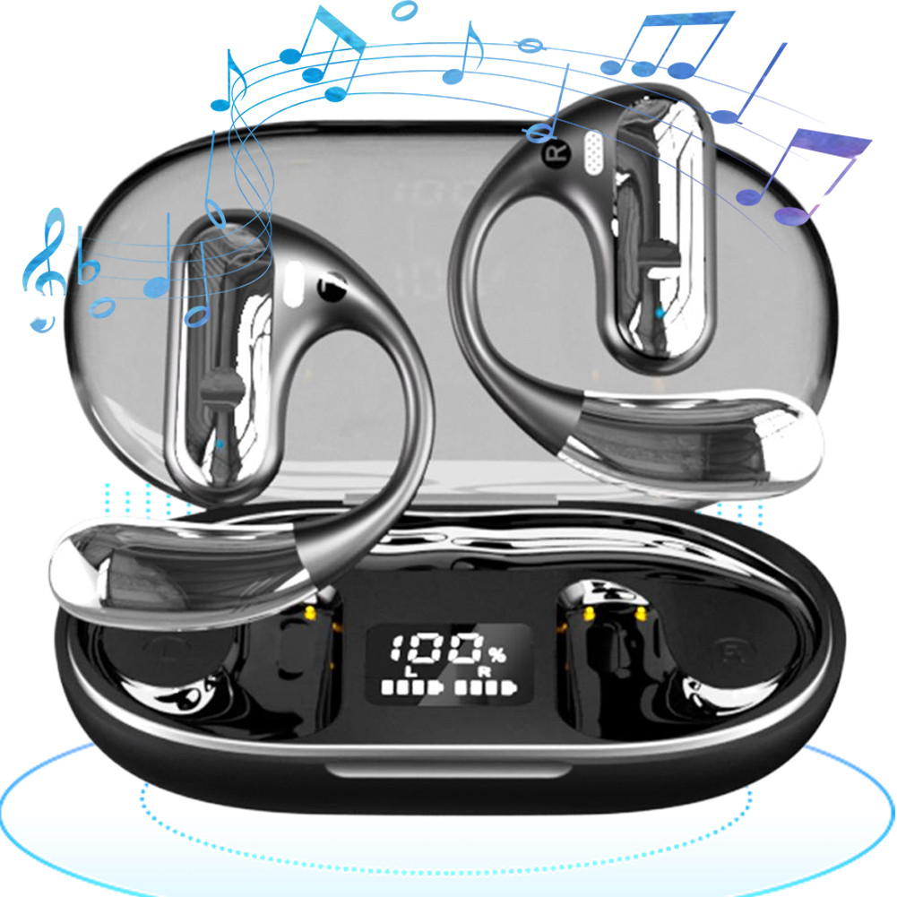 

144 Languages AI Translator Earbuds Bluetooth-Compatible 5.3 Stereo Earhook Sports Headphone Noise Cancelling Translation Device