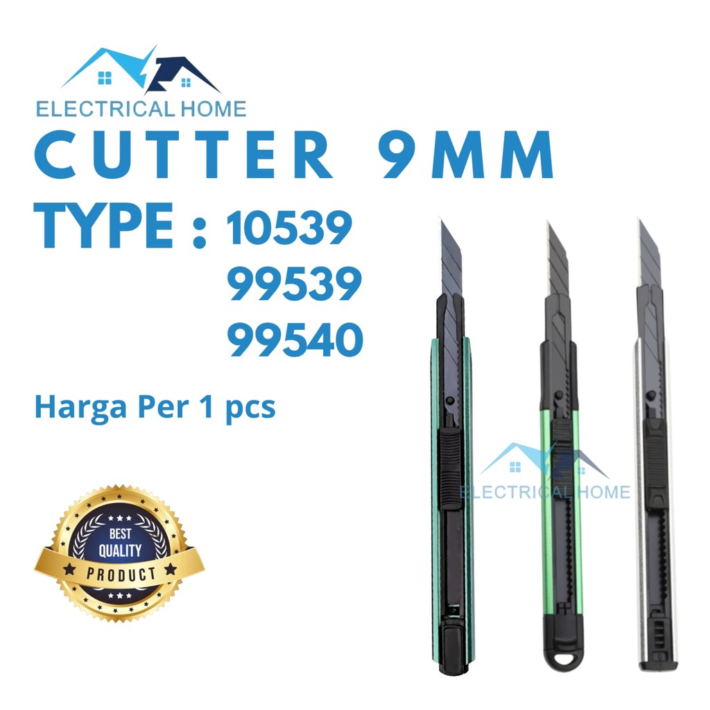 

CUTTER 9MM / SMALL UTILITY KNIFE / THICKENED PAPER / BOX CUTTER