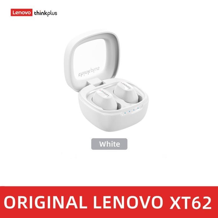 Lenovo thinkplus XT62 Bluetooth Headset Headphone TWS Earphone - Putih