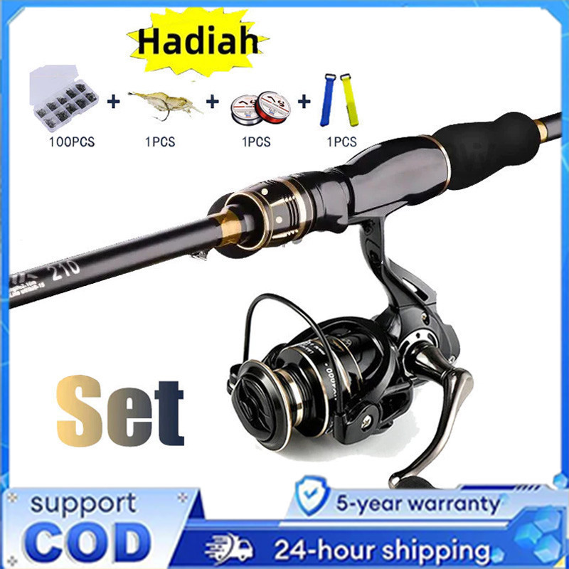 ~#COD#Joran Pancing reel pancing asli besi fishing reel 10kg HE500 - 7000 / Murah Kuat Power Handle/
