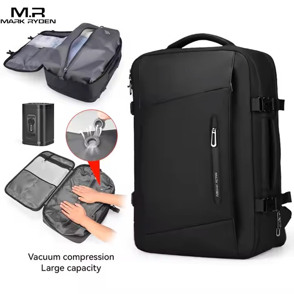 Mark Ryden MR9299YKKQM Tas Backpack Ransel Laptop Pria Travel vacuum waterproof