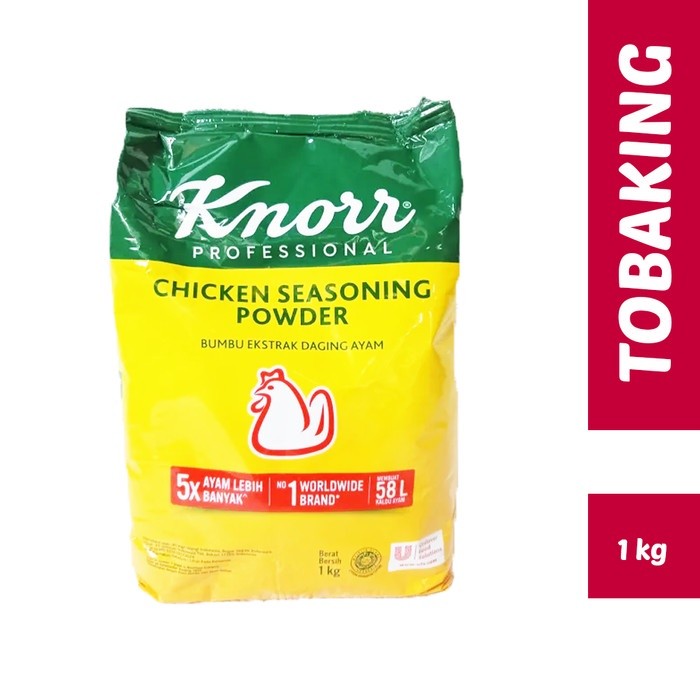 

Knorr Chicken Powder 1 kg Knoor Bubuk Kaldu Ayam HALAL