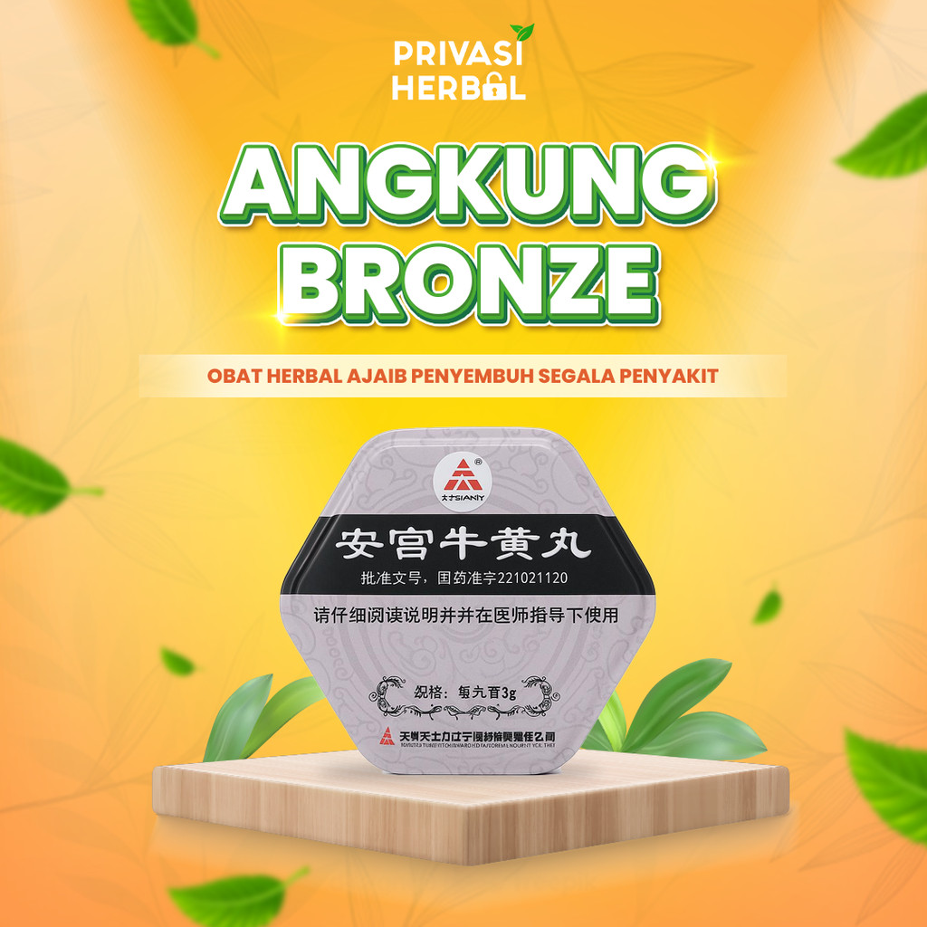 Angkung Bronze Obat Stroke Asli