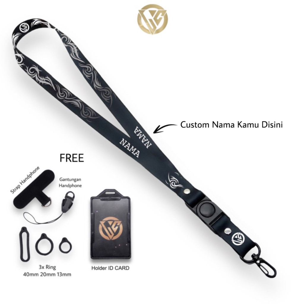 

Sale Lanyard Craft Custom Nama Tribal Series Various Size Terlaris