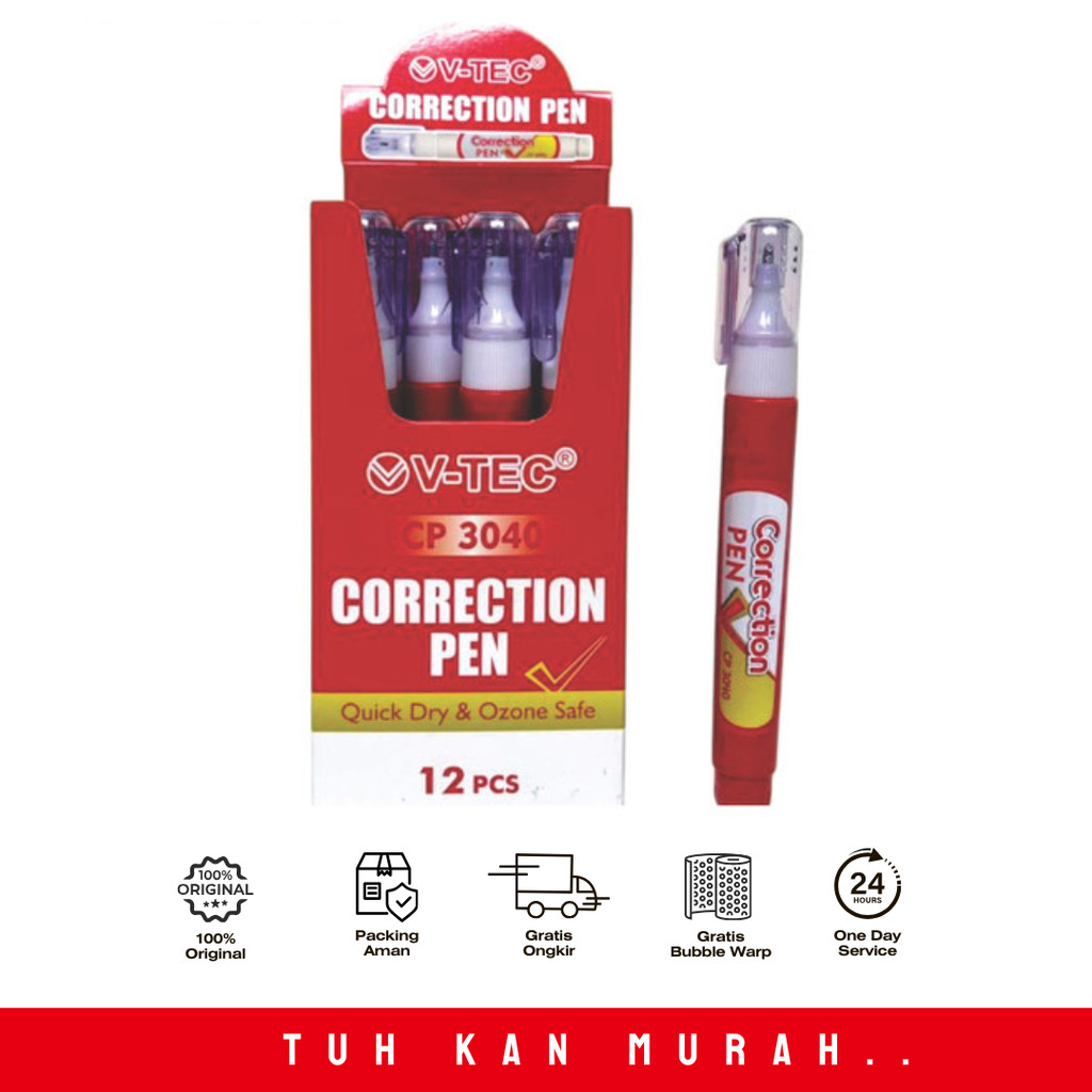 

CORRECTION PEN / STIPO CAIR V-TEC CP 3040 PCS