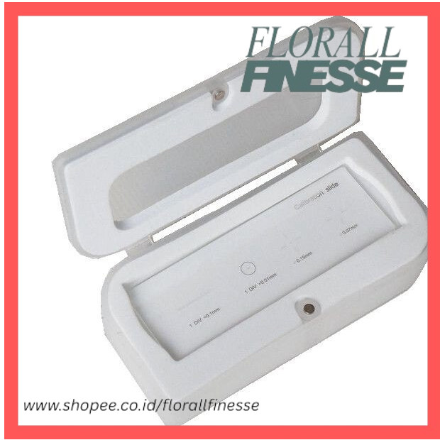 DIV 0.01mm Microscope Stage Micrometer Glass Calibration Slide 4 Scales Freeship Microscopio Lens To