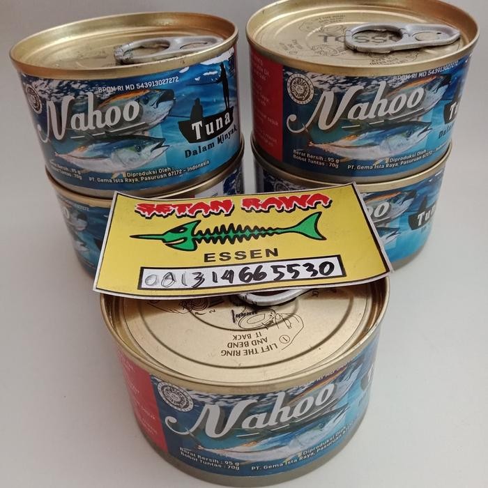 [TERLARIS] Ikan tuna kaleng Nahoo[TERLARIS ]