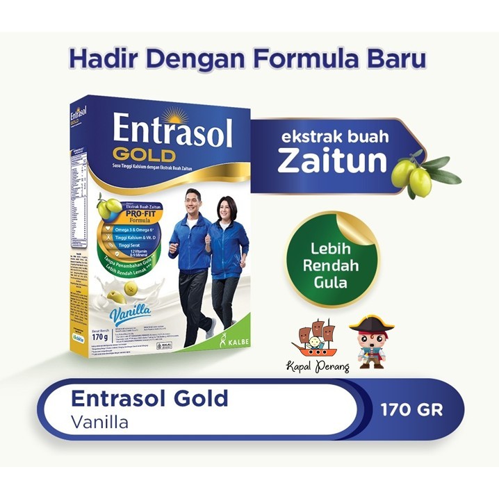 

Entrasol Gold Vanila 170 gram