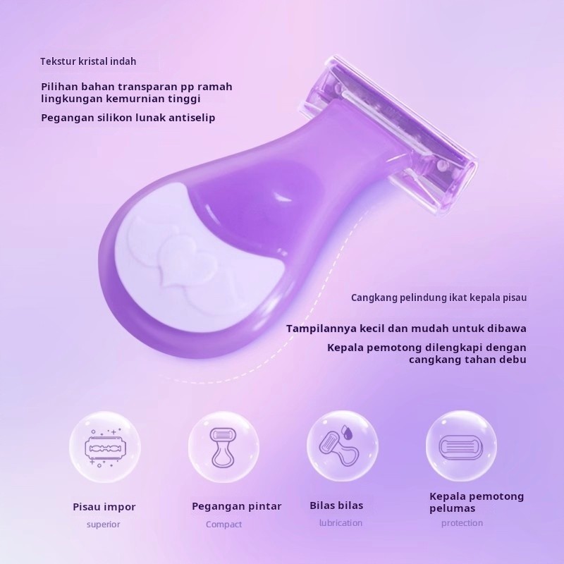Alat Cukur Wanita, Alat Cukur Khusus, Alat Cukur Ketiak, Alat Cukur Kaki, Alat Cukur Pribadi, Pisau