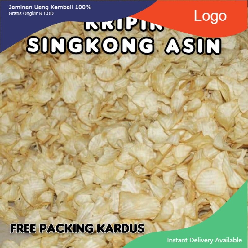 

KRIPIK SINGKONG ASIN 250gr / KRIPIK SINGKONG / SNACK KILOAN MURAH/ CAMILAN MURAH