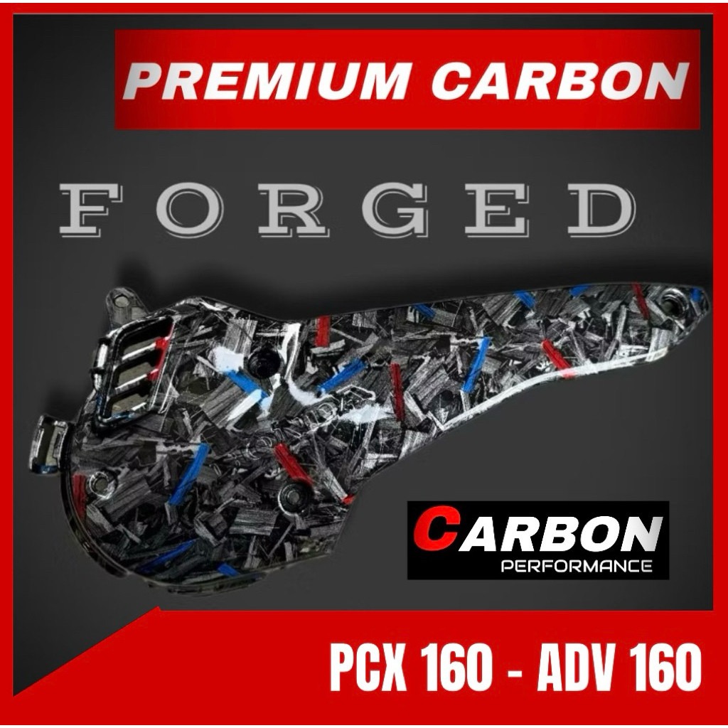 CAP L PCX 160 CARBON FORGED KEONGAN PCX 160 FORGED ▪️Keongan pcx 160 carbon forged wtp / cap L pcx 1