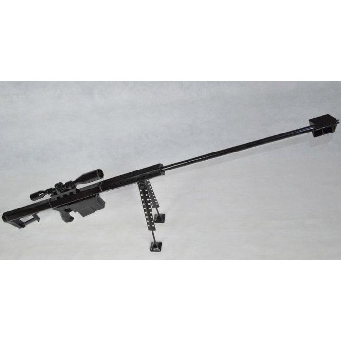 __ DIY Papercraft lembar pola Weapon Barret m82A1 Sniper --N$$