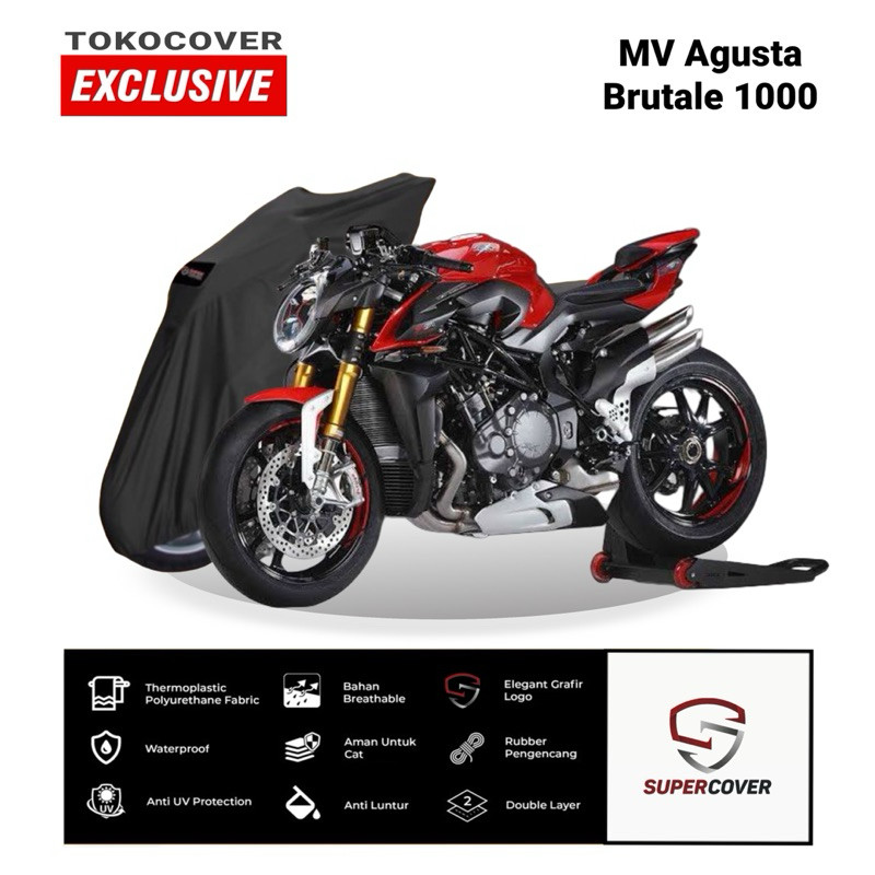 Body Cover Motor Sarung Motor MV AGUSTA BRUTALE 1000