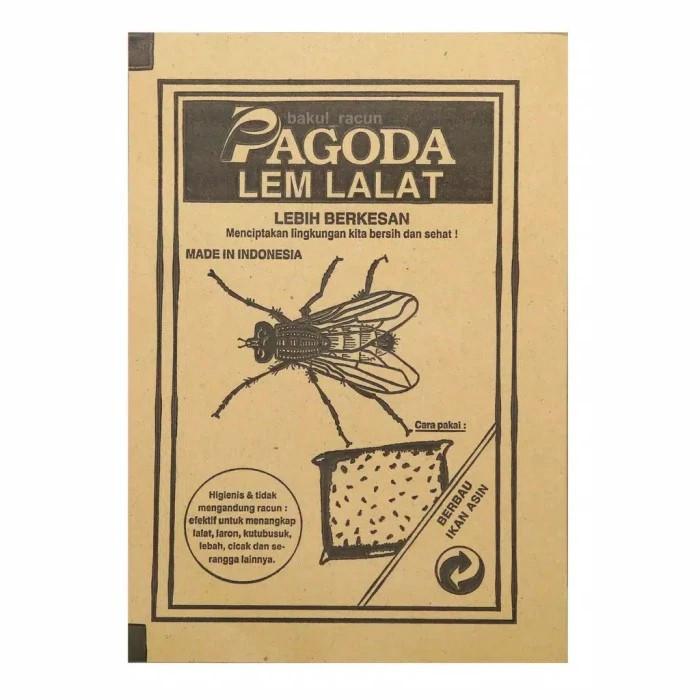 

Ready Stok Harga Termurah Lem Lalat Pagoda Asli 1 Box Dos (100 lembar)