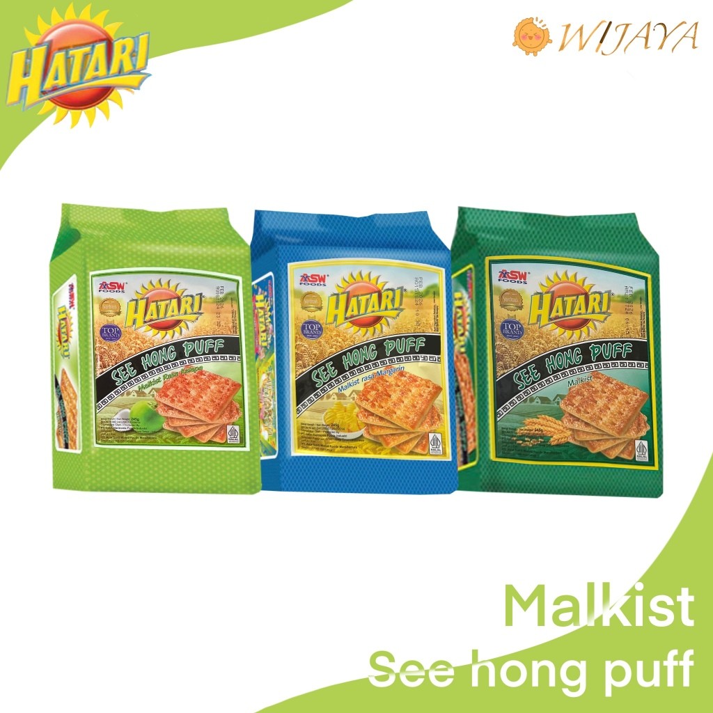 

HATARI SEE HONG PUFF MALKIST 245g 1pack 3varian
