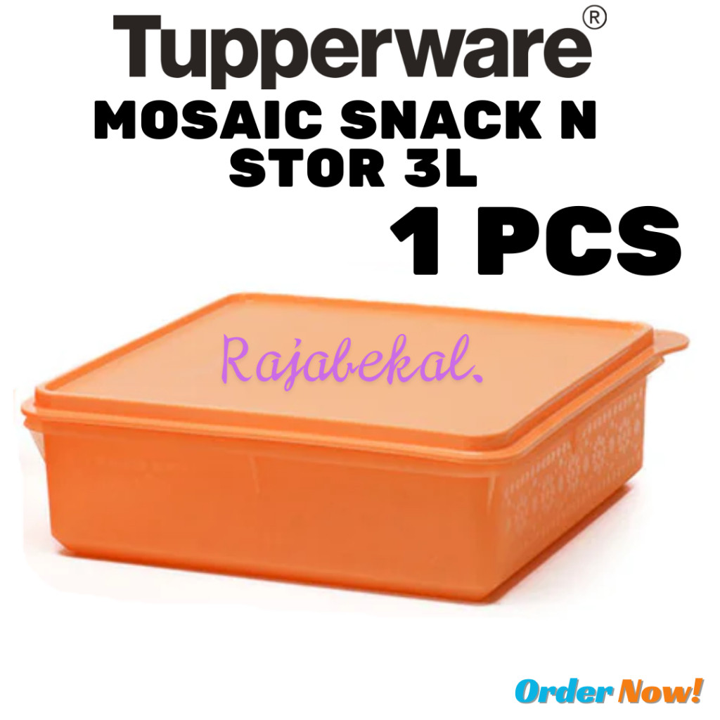 [BIG SALE] PROMO Tupperware Snack Stor Snak Stor toples kue basah lebaran 1pcs