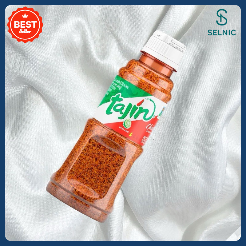 

TERLARIS Tajin Clasico Chile Lime Seasoning 5 Oz ( 140 Grams ) - From USA