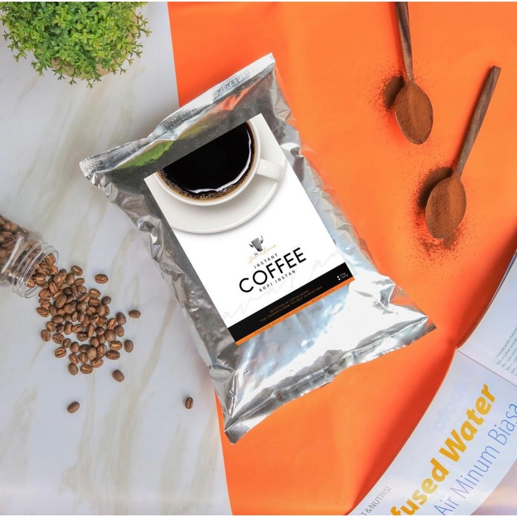 

Javaland Bubuk Instant Coffee / Kopi Instan 500Gram - Café Premium | Kopi Tanpa Ampas