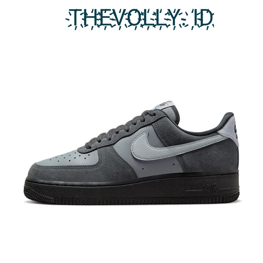 Sepatu Nike Air Force 1 Low Wolf Anthracite BNIB Original / Sneakers Pria