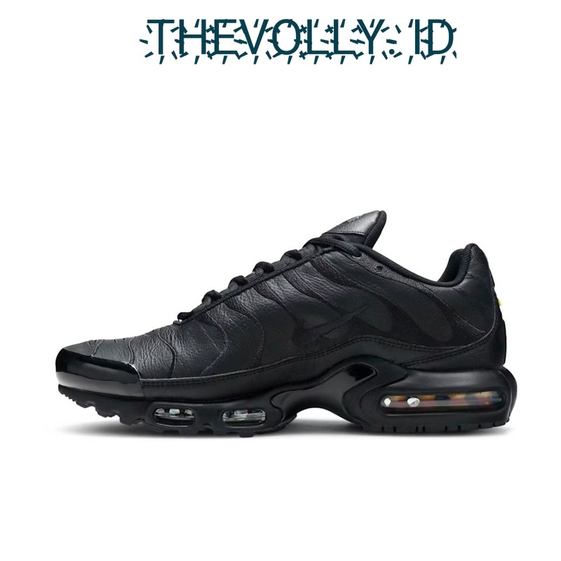 Sepatu Nike Air Max Plus TN Triple Black BNIB Original / Sneakers Pria