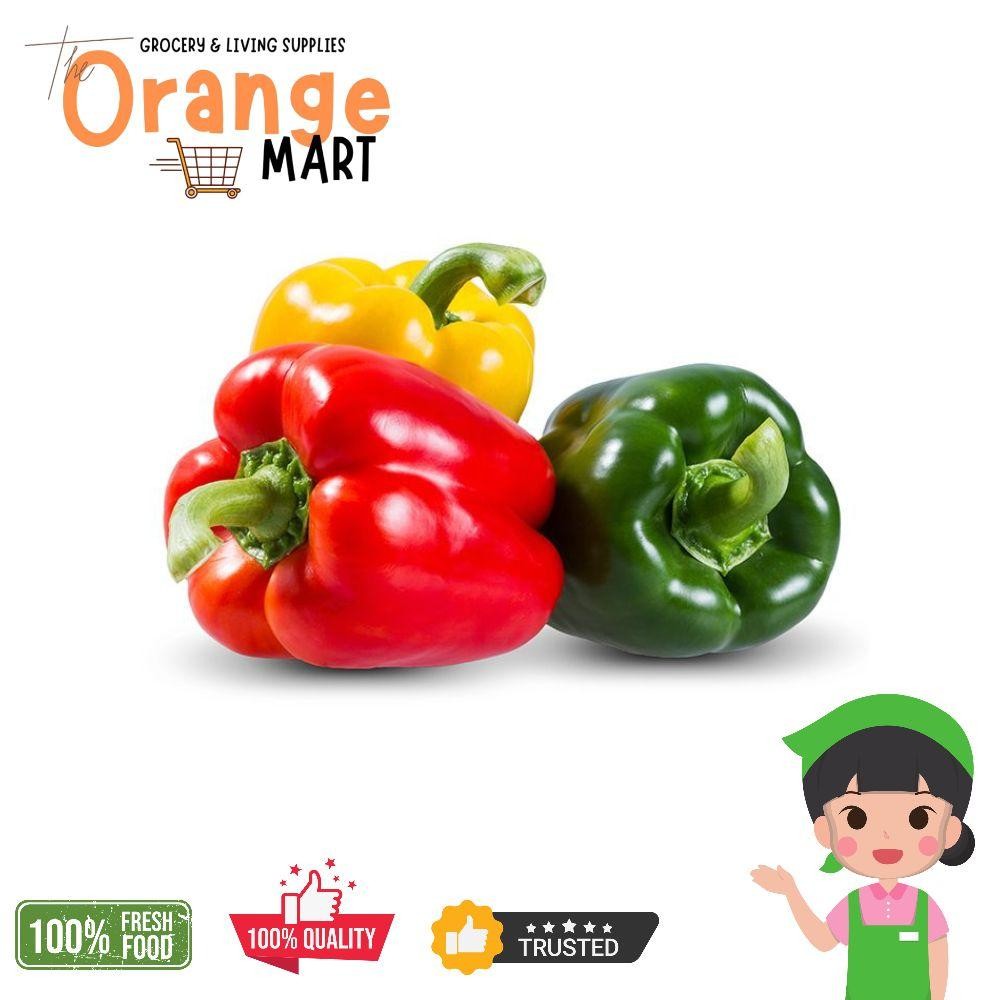 

Paprika Segar Merah / Kuning / Hijau / Paprika / Bell Peppers