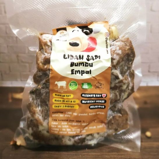 

Lidah sapi bumbu empal Broth Mama 200gr