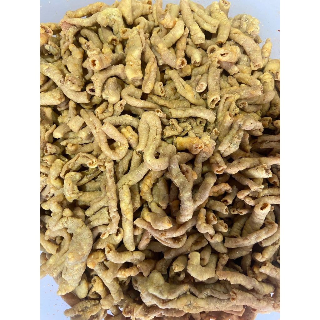 

BUNDLING USUS CRISPY PEDAS DAUN JERUK 300GR + USUS ORIGINAL 300GR.