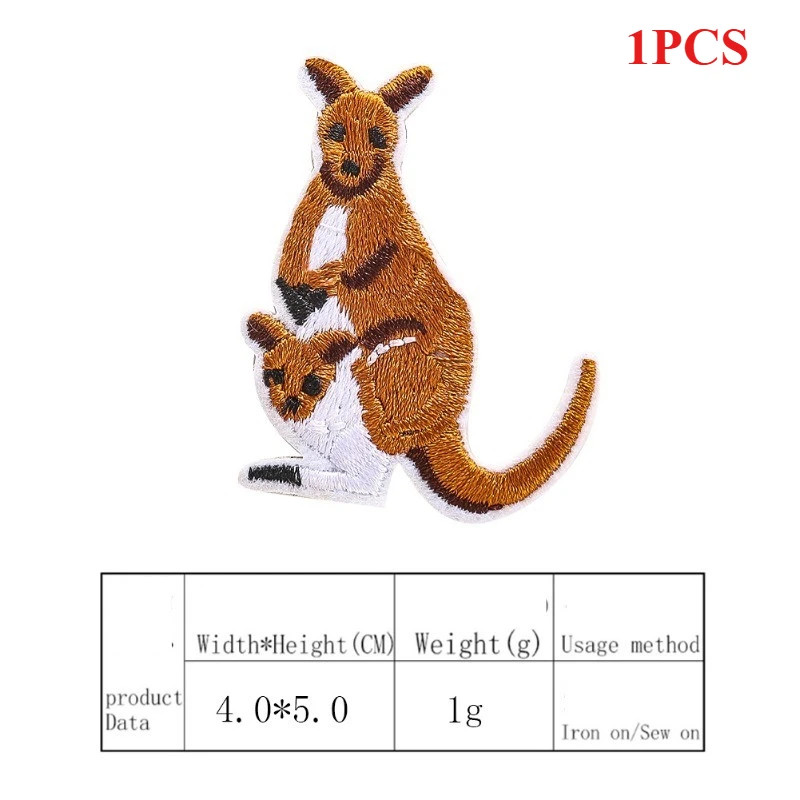 

Cartoon Animal Embroidery Lion Sheep Flower Sticker Back Tape Sticker Clothing Accessories DIY Badge Spot Embroidery Supplies