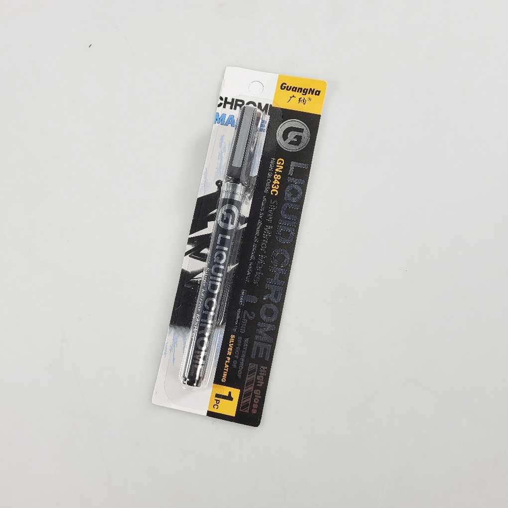 

ANDEASTR GuangNa Spidol Permanen Marker Metallic Chrome Waterproof 2mm - 843C