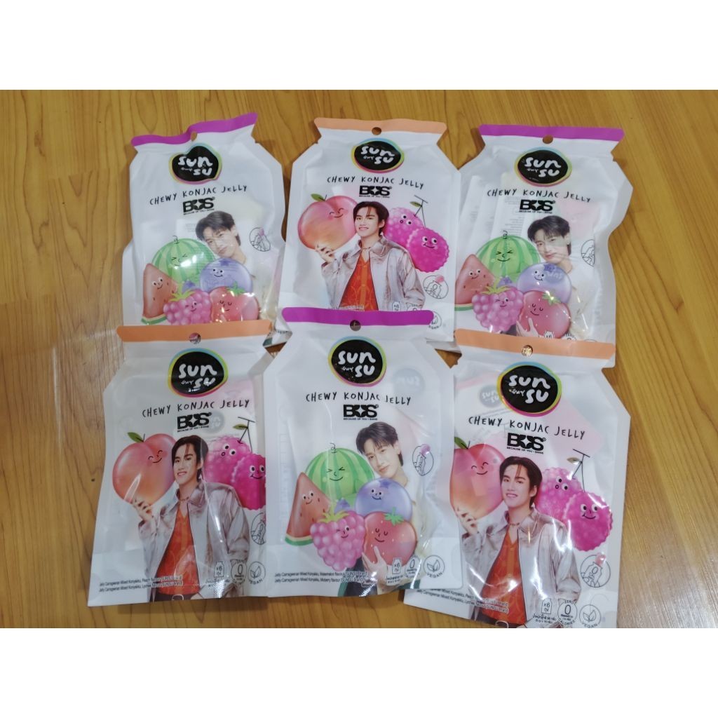 

Sunsu BUS Chewy Konjac Jelly. Cemilan jelly Halal. Original.